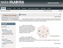 Tablet Screenshot of naukamladima.com